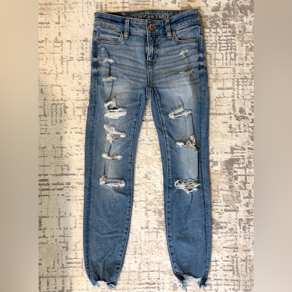 American Eagle Ripped Jegging